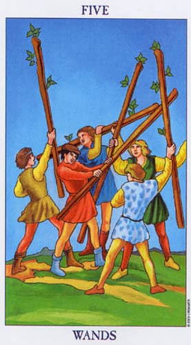 5 buław znaczenie karty